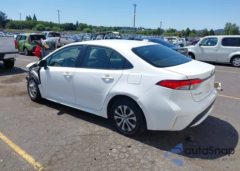 2020 Toyota Corolla Hybrid Le z USA, uszkodzony, nr VIN JTDEBRBE2LJ022366